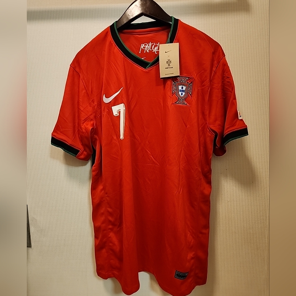 Nike Portugal 24/25 Home #7 Ronaldo Jersey